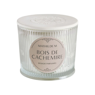 Bougie Mathilde M Cachemire en boîte parfumée élégante